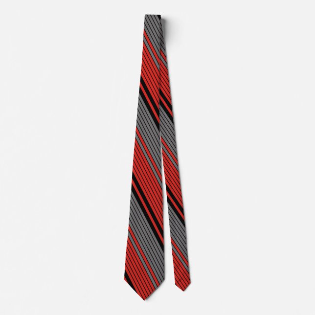 Gravata Retro Cool Striped Ties (Frente)