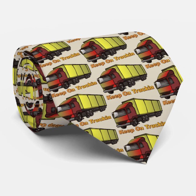 Gravata Retro Trucker 2 (Rolled)