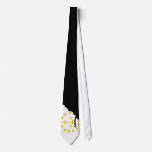 Gravata Rhode - bandeira do estado de ilha