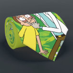 Gravata RICK E MORTY™ | Veja Isso<br><div class="desc">Rick mostra as maravilhas de Morty do universo que desafiam toda a lógica!</div>