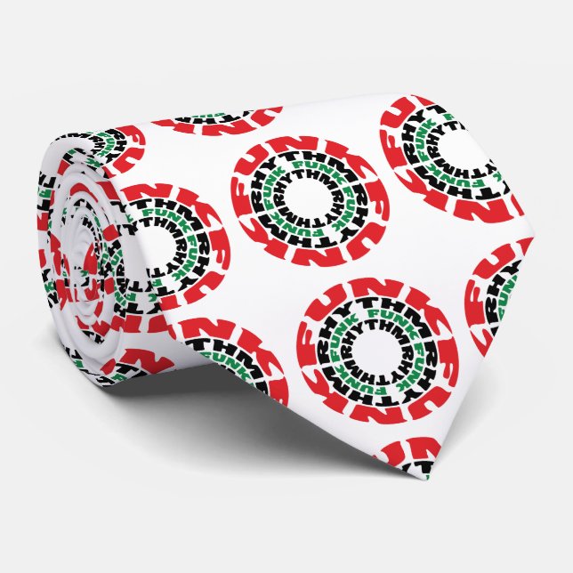 Gravata Ritmo Funk Funk Rhythm (Rolled)