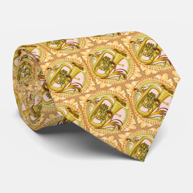 Gravata Ritmo Tuba (Rolled)