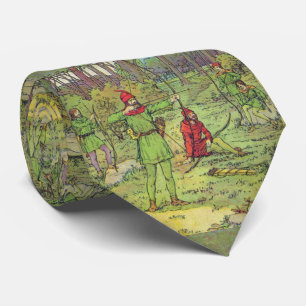 Gravata Robin Hood na Floresta 
