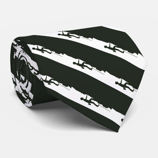 Gravata Rock Climbing Mountain Climber Silhouette  (Rolled)