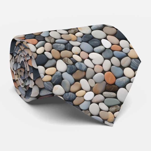 Gravata Rockhound Monograma Rock (Rolled)