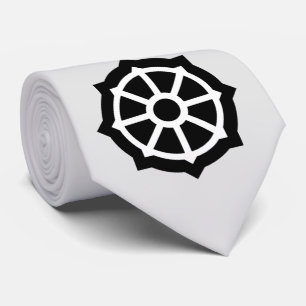 Gravata Roda de Dharma (budismo, hinduísmo)