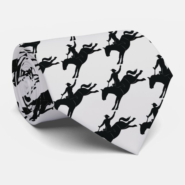 Gravata Rodeio: Monte-os vaqueiro! (Rolled)