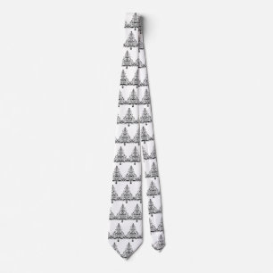 Gravata Rolagem Vitoriana Decorativa da Árvore natais vint