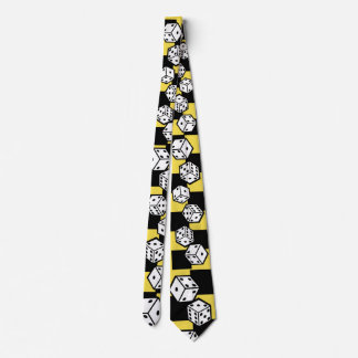 Gravata Rolling Dice Tie para um Jogador Original