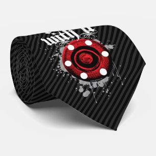 Gravata Rolo com ele (vermelho)