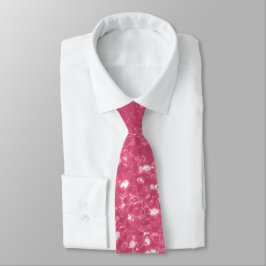 Gravata Rosa claro rosa falso brilho glitter