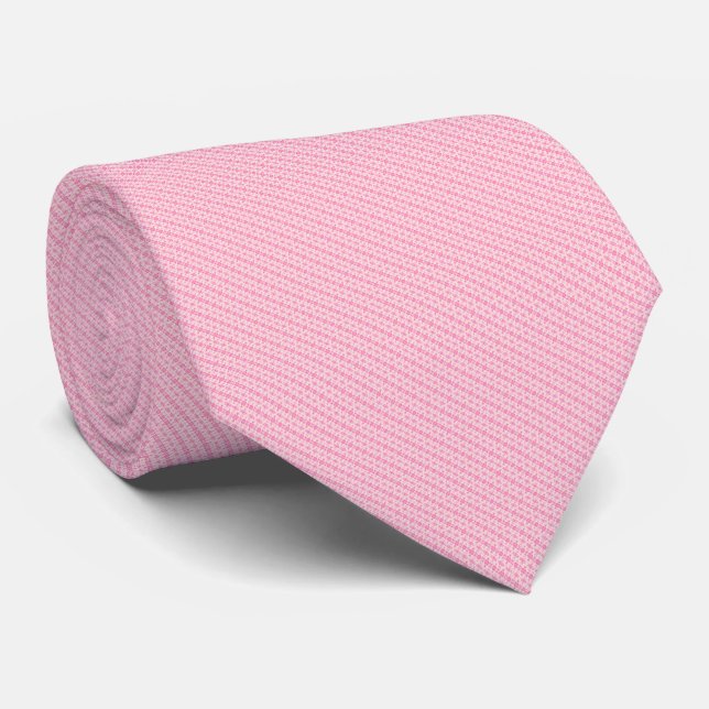 Gravata Rosa Etérea (Rolled)