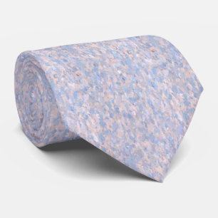 Gravata Rosas claro e azul