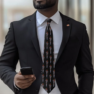 Gravata Rosas de espadas do Dragão Vermelho