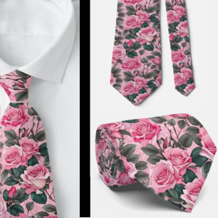 Gravata Rosas Rosa Flores Florais Palmas Colheita