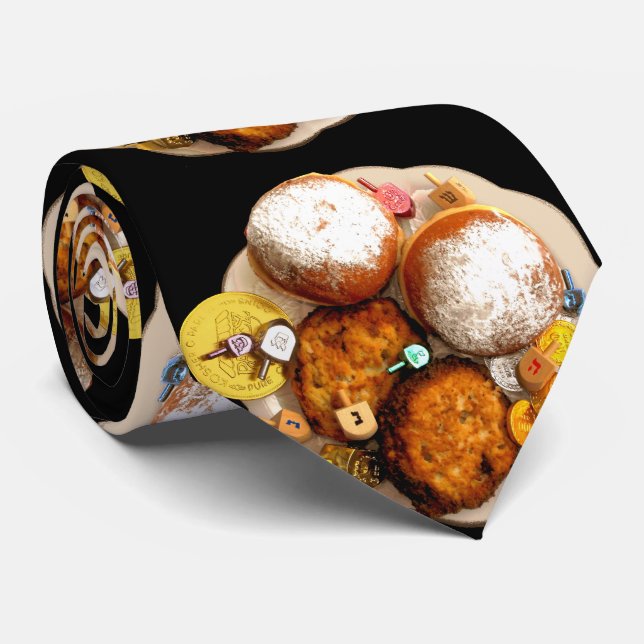 Gravata Rosquinhas, Latkes, Dreidels & Gelt da geléia (Rolled)