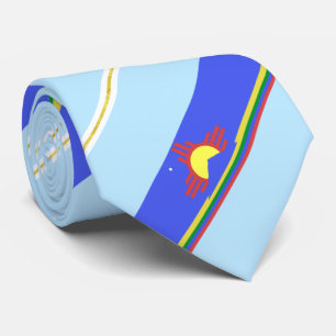 Gravata Roswell (Novo México) bandeira da cidade Neck Tie