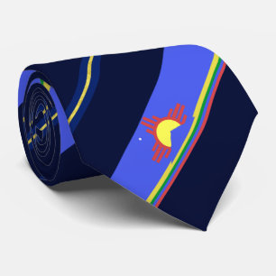Gravata Roswell (Novo México) bandeira da cidade Neck Tie