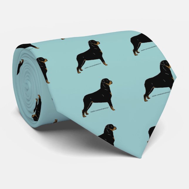 Gravata Rottweiler (Rolled)