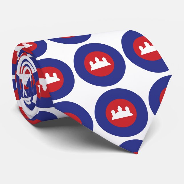 Gravata Roundel Cambojana (Rolled)