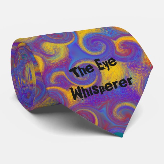 Gravata Roxo artística do optometrista artística da carta (Rolled)