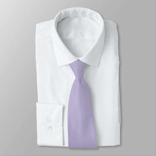 Gravata Roxo Sólido/Lilás/Cor DIY (Amarrado)