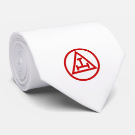 Gravata Royal Arch Masonic Freemason Monograma