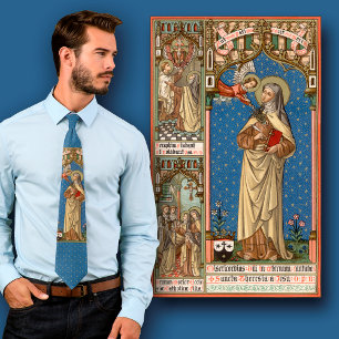 Gravata Rua. Teresa de Ávila (Detalhes do painel direito; 