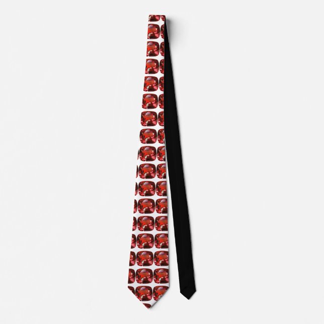 Gravata Ruby Gemstone Red (Frente)