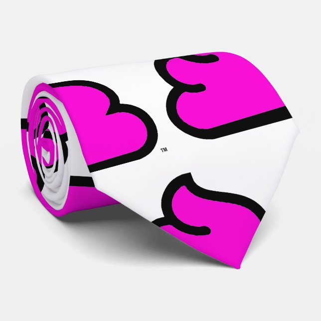 Gravata S™ fluorescente (Rolled)