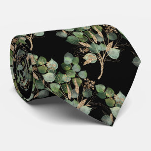 GRAVATA SAGE GREEN BOTANICAL 2 MENS TIE
