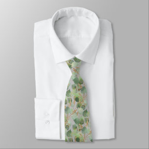 GRAVATA SAGE GREEN CINZA BOTÂNICA MENS TIE