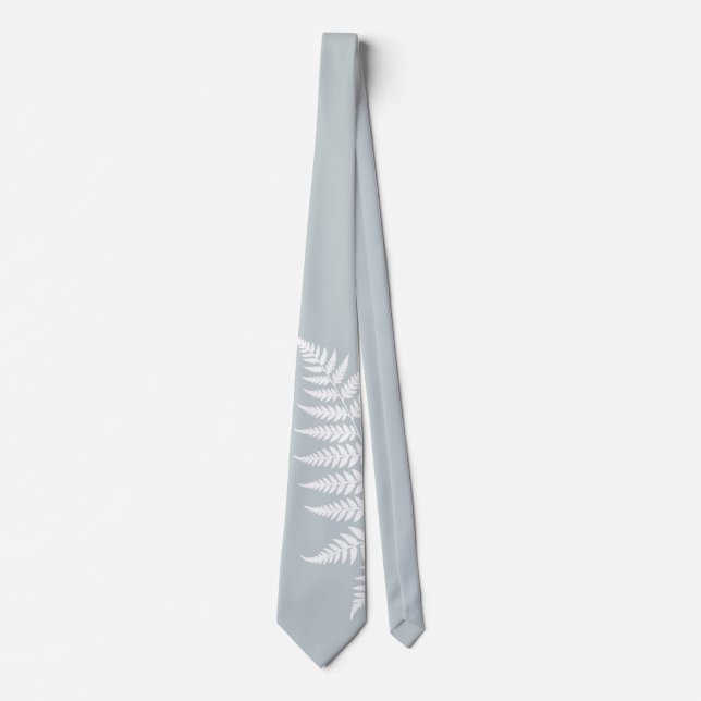 Gravata Salsa Azul Branco Feto Simplesmente Elegante Casam (Frente)