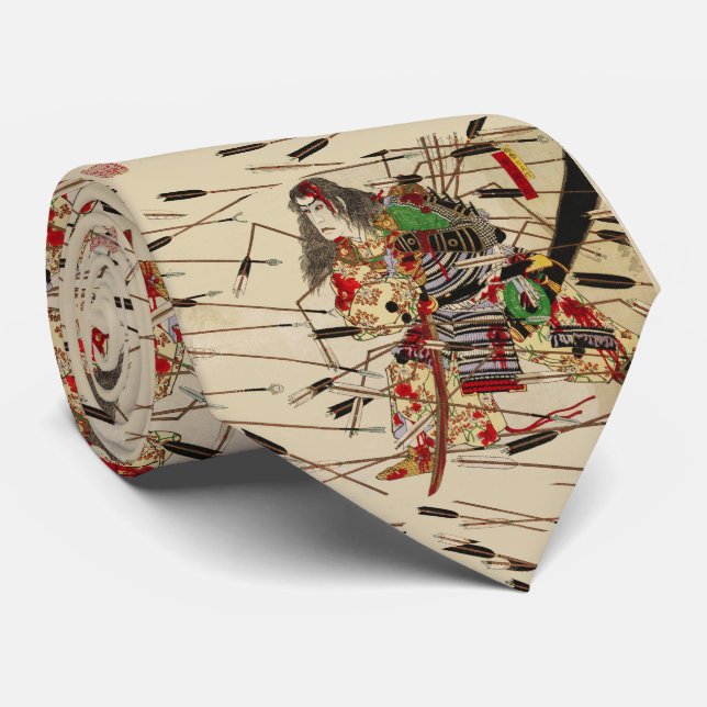 GRAVATA SAMURAI MASATSURA LUTA EM CHÁ DE SERES (Rolled)