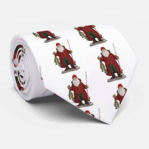 GRAVATA ***SANTA CLAUS THE FISHERMAN** TIE