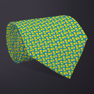Gravata Santo de retalhos Vincent e Grenadines Flag Pa