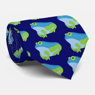 Gravata Sapo azul