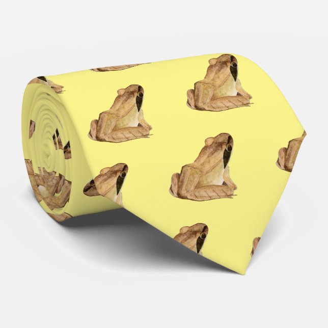 Gravata Sapo de madeira (Rolled)
