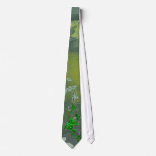 Gravata SAPO VERDE por SHARON SHARPE