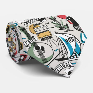 Gravata Saudade // motivos populares de Portugal