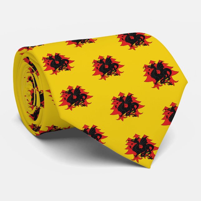 Gravata SCA Drachenwald Tie (Rolled)