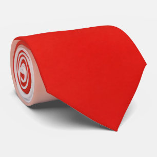 Gravata Scarlet Red Watercolor Splash, catador de olhos