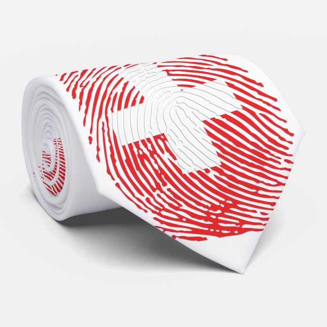 Gravata Schweizer Fingerabdruck (Rolled)