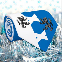 Gravata Scottish Flag, Rampant & Scotland business/sport
