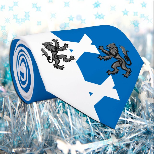 Gravata Scottish Flag, Rampant & Scotland business/sport (Criador carregado)