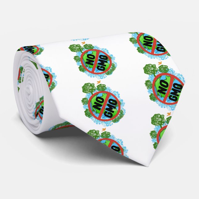 Gravata SEM TRANSGÊNICOS Uma Preocupação Global para o Amb (Rolled)