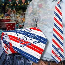 Gravata Semiquincentennial Stars & Stripes 250th 1776 2026