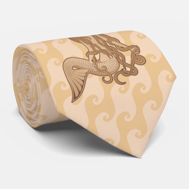 Gravata Sentar Sereia (Rolled)