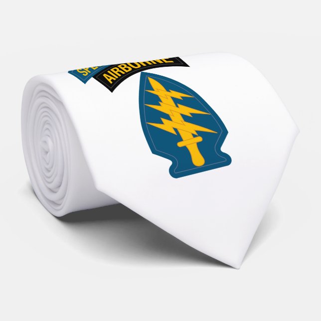 Gravata Separador de bordo das Forças Especiais (Rolled)