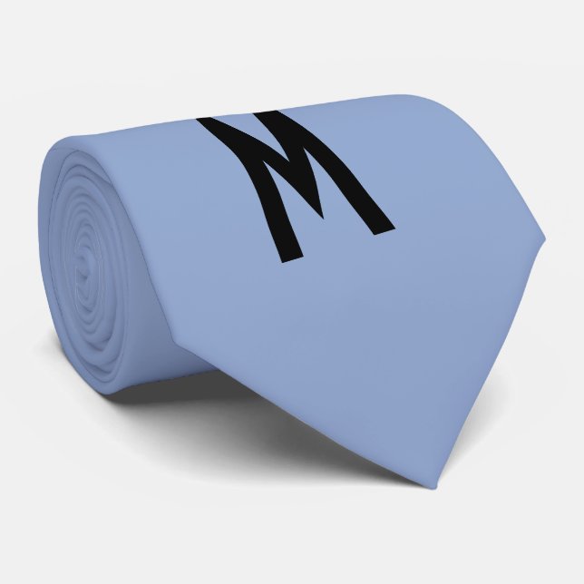 Gravata Serenidade Moderna Simples (Rolled)